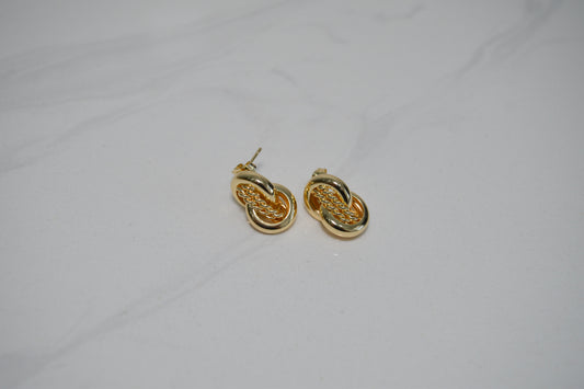 Courtney Textured Knots Earrings