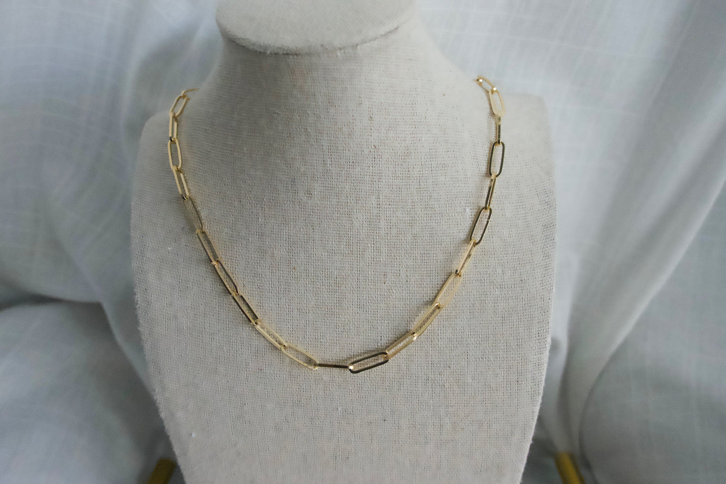 Amelia Paperclip Necklace