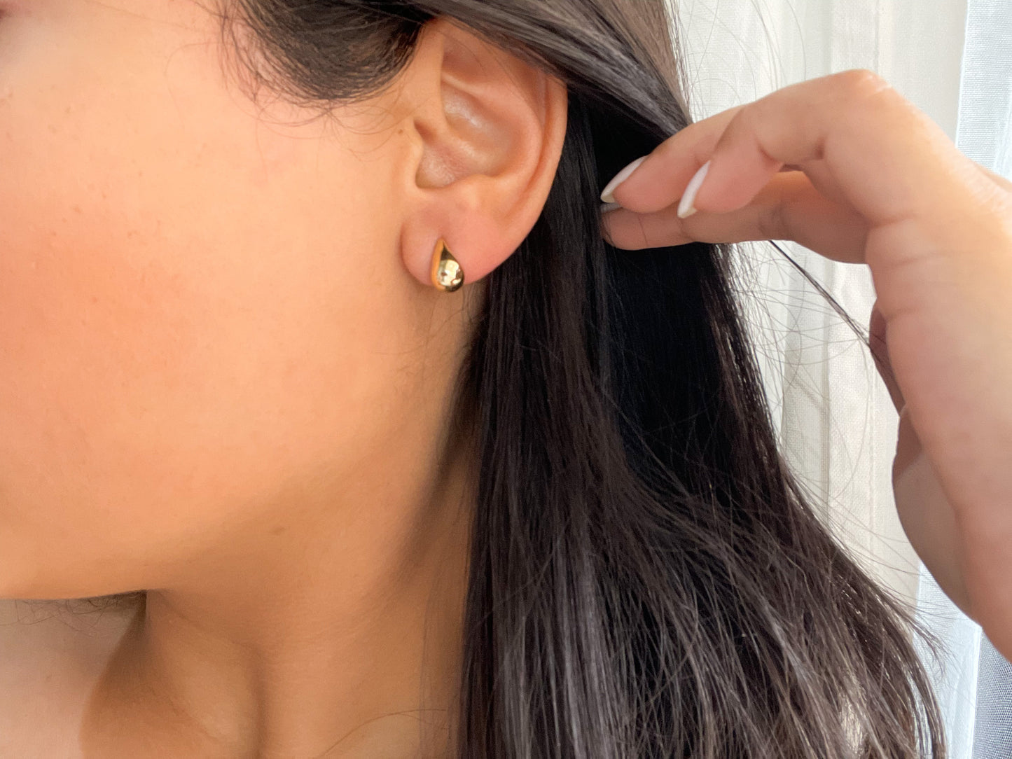 Teardrop Studs