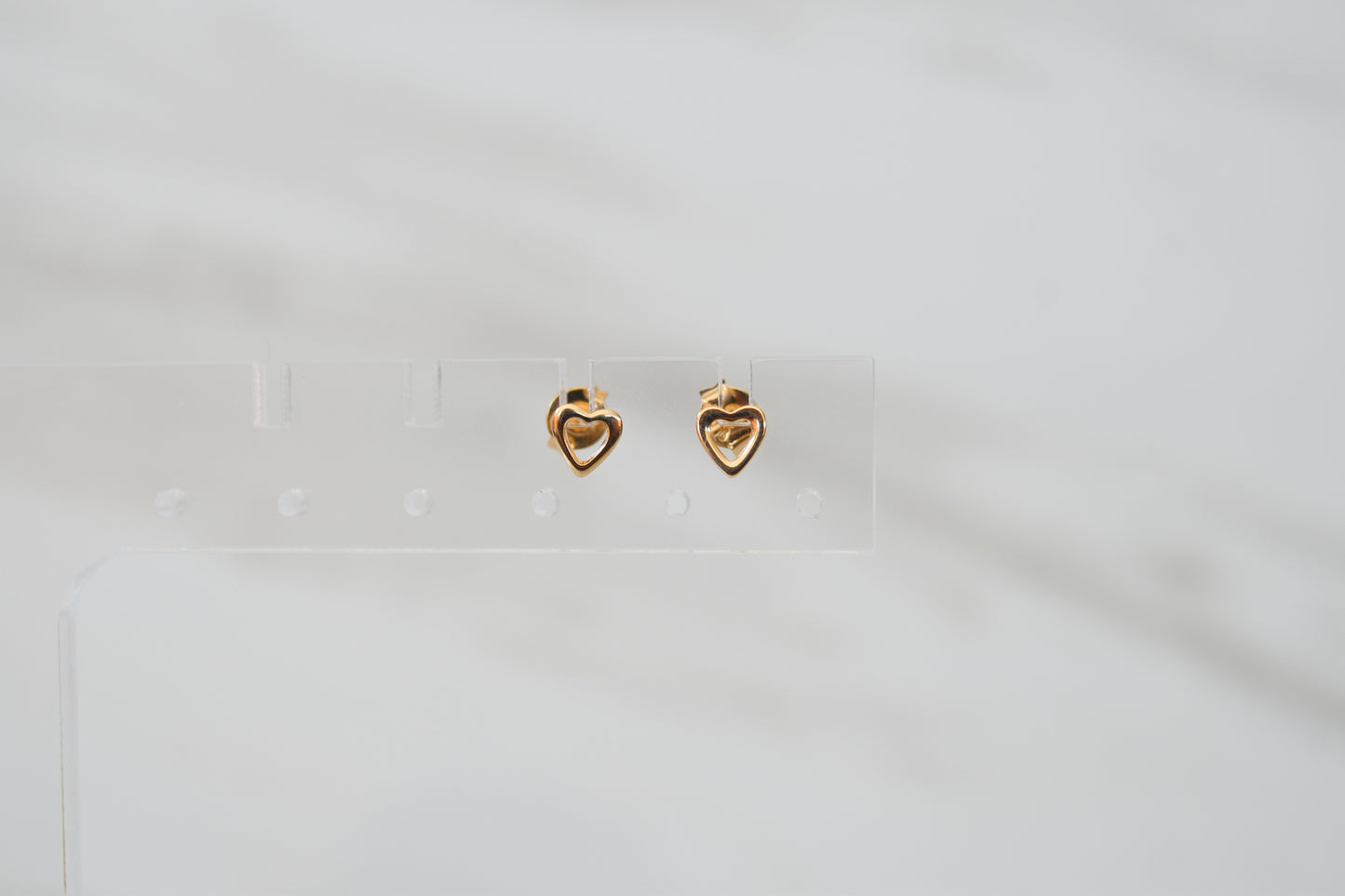 Teeny Heart Studs