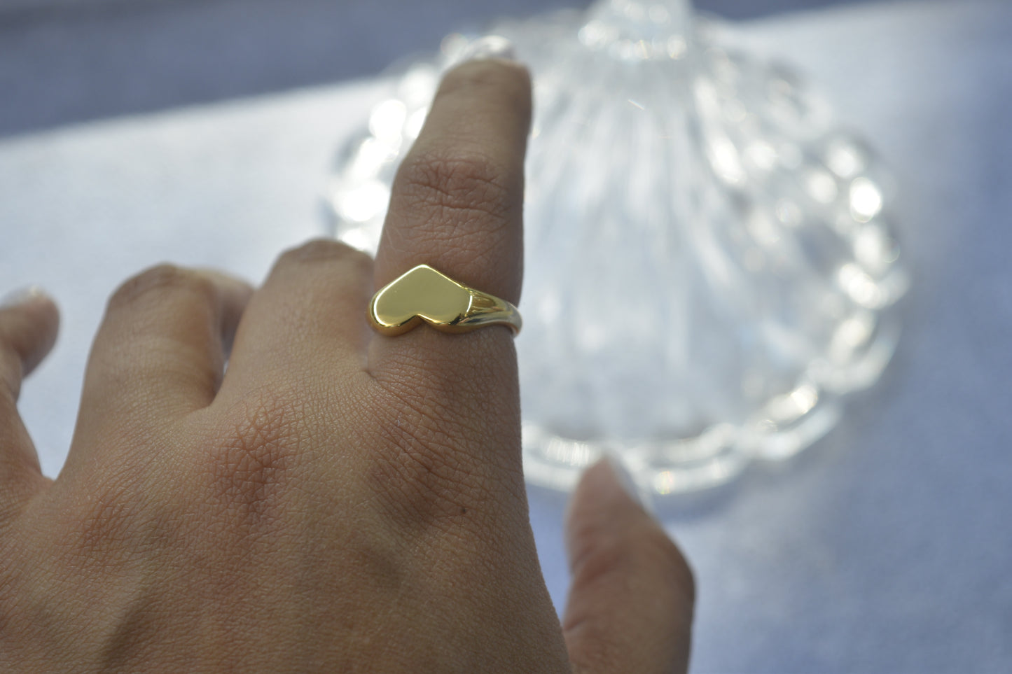 Heart Signet Ring